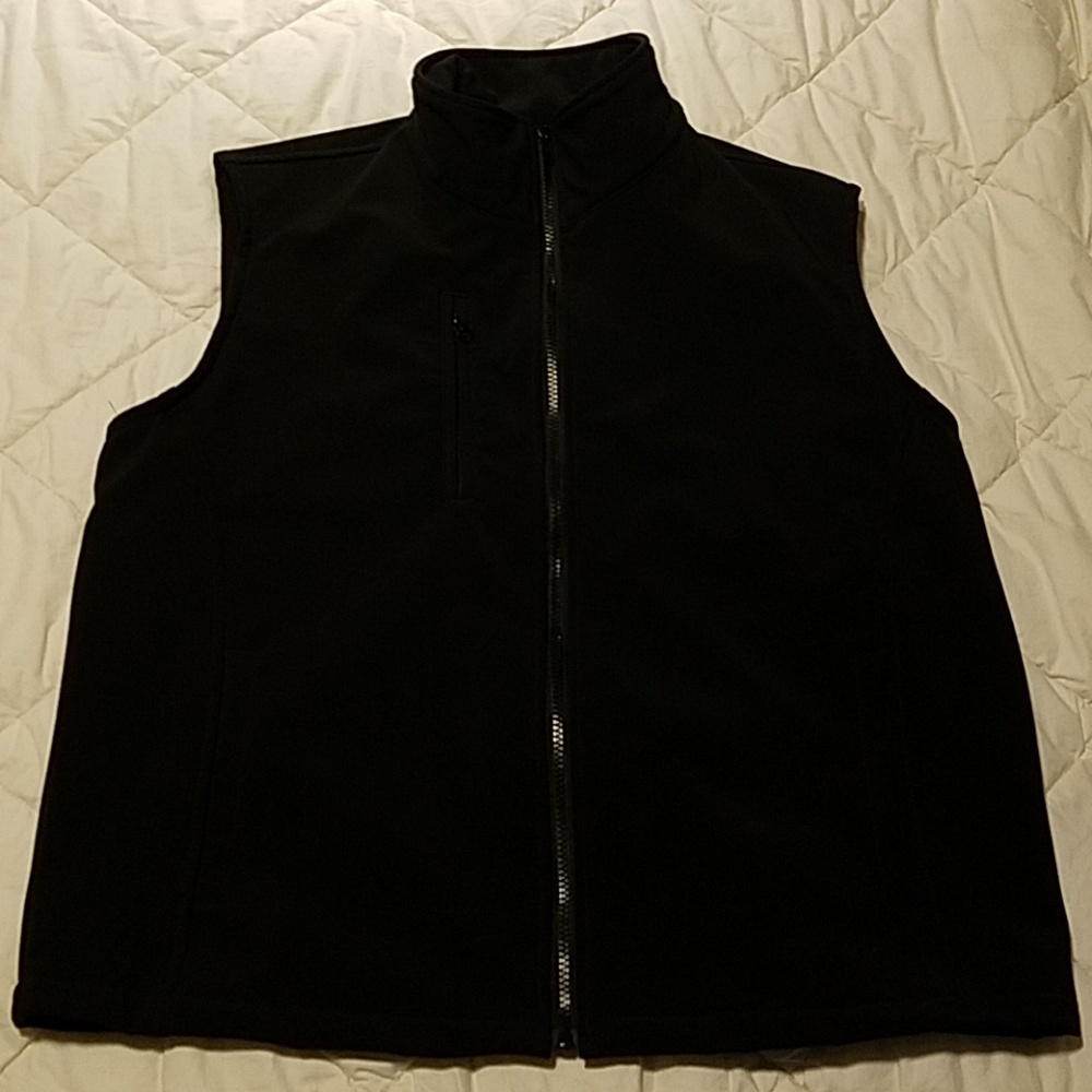 Union Line UFCW Black Vest Jacket Sleeveless Large